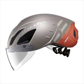 OGK Kabuto 【4966094613174】 AEROR2-G1 AERO-R2 G-1マットブラウン S/M(55-58cm)自転車 ヘルメット JCF公認 オージーケーカブト