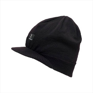 リンプロジェクト/rinproject 【4580781292253】 4543 バナウォーム ニットキャップ ブラック  F サイクルキャップ/バンダナ 帽子 太陽光で暖かく 耳当て 防寒 防風 アウトドア 自転車