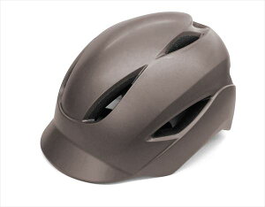 Foglia アーバンヘルメット ロングブリム ブラウン 通勤 通学 サイクリング クロスバイク ロードバイク シティサイクル 自転車