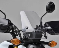 【取付セット一式】 GROM 24ym ホンダ(HONDA) メーターバイザー + ステー 08R71-K26-M50ZD + 08R72-K26-M50
