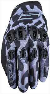 FIVE t@Cu 3841300108938 STUNT EVO2 WOMAN : LEOPARD GREY L O[u oCNp