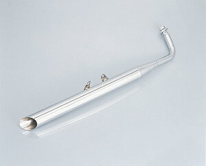 【4990852119837】 103-54-1080-20 スラッシュカットマフラー(JMCA)スチール/クロムメッキ JAZZ KITACO(キタコ)