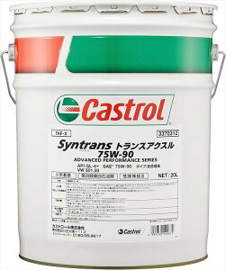 Castrol JXg[ y4985330500672z M[IC TRANSMAX MANUAL@}jAgX~bV 75W-90 20L FFԃgXANXpS