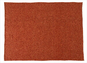 東谷 あづまや 【4985155236350】 スローケット 薄手 ブランケット 大判 オレンジ だいだい色 長方形 おしゃれ ブークレ生地 くすみカラー 寝室 無地 シンプル 四角 リビング もこもこ 北欧 モダ