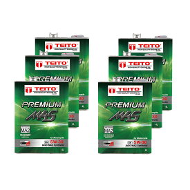 【TEITO】 【4573512810291】【4Lオイルの6本セット(M4S)】 バイク エンジンオイル 5W-30 4L 100%化学合成油 MA2規格適合 PREMIUM M4S 10w40 カワサキ ヤマハ ホンダ スズキ等の4サイクルエンジンに。オートバイ用 日本製 耐熱 耐久性