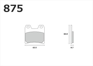 RK(�A�[���P�[�W���p��) �y4935531315759�z RK875MAX �u���[�L�p�b�h
