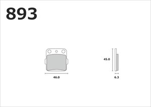 RK(�A�[���P�[�W���p��) �y4935531315933�z RK893MAX �u���[�L�p�b�h