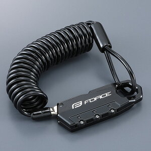 定形外 Y'S GEAR YAMAHA QQ1-SGI-763-141 ミニロックコイルワイヤーブラック 自転車 盗難防止 QQ1SGI763141