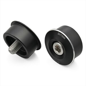 DAYTONA(デイトナ) 【4909449641385】 47836 ハイビジミラー バイク用 バーエンドミラーアダプター カワサキ M8用 左右セット コントラストカット