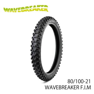 X-GRIP �y9120126100918�z XG-2645 WAVEBREAKER 80/100-21 FIM X-GRIP �E�F�[�u�u���C�J�[ FIM SOFT