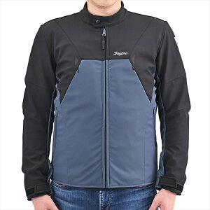 DAYTONA(デイトナ) 【4909449643532】 48527 バイク用 ジャケット 春秋冬 CE規格 ソフトプロテクター付属 防風 オールシーズン ソフトライダース DJ-012 ダークネイビー Lサイズ