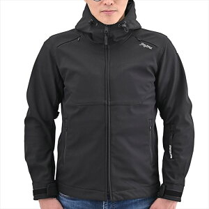 DAYTONA(デイトナ) 【4909449643860】 48609 バイク用 ジャケット 春秋冬 CE規格 ソフトプロテクター付属 防風 イージーソフト シェルパーカー DJ-017 ブラック Sサイズ