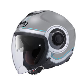 ヤマハ YAMAHA YJ22II ZENITH グラフィック GF-2 グレー S-L バイク用ヘルメットSG規格