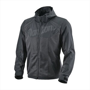 DAYTONA(デイトナ) 【4909449648667】 49730 バイク用 ジャケット 春夏 CE規格 ソフトプロテクター付属 ストレッチ メッシュ ストリートデュアルパーカー DJ-023 ブラック 2XLサイズ 49730
