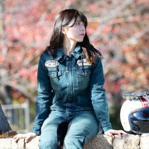 デグナー(DEGNER) FR25SJ-4 レディースフード付きデニムジャケット