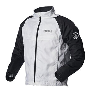Y'S GEAR YAMAHA 90792-AE413 RY1001 2Wayジャケット ホワイト/ブラック 3Lサイズ 3シーズンライディングジャケット ソフトプロテクター 安全性 耐摩擦性 YAMAHAロゴ入り