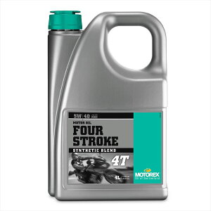 gbNX(Motorex) y4909449652367z 49324 4STROKE 5W40 4L@ oCNp GWIC 4TCN  FOUR STROKE 4T DAYTONA(fCgi)