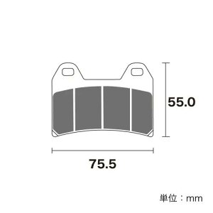 ZCOO ( �W�N�[ ) �y4950545230010�z �u���[�L�p�b�h ZRM-B002 �Z���~�b�N�V���^�[�h