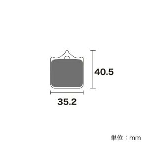 ZCOO ( �W�N�[ ) �y4950545231567�z �u���[�L�p�b�h ZRM-B003 �Z���~�b�N�V���^�[�h