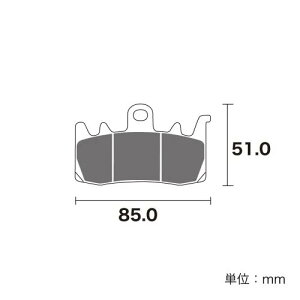 ZCOO ( �W�N�[ ) �y4950545233110�z �u���[�L�p�b�h ZRM-B007 �Z���~�b�N�V���^�[�h