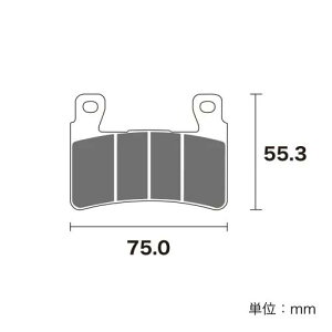 ZCOO ( �W�N�[ ) �y4950545230058�z �u���[�L�p�b�h ZRM-N004 �Z���~�b�N�V���^�[�h