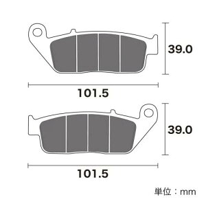 ZCOO ( �W�N�[ ) �y4950545233066�z �u���[�L�p�b�h ZRM-N007 �Z���~�b�N�V���^�[�h