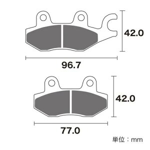 ZCOO ( �W�N�[ ) �y4950545233073�z �u���[�L�p�b�h ZRM-N011 �Z���~�b�N�V���^�[�h