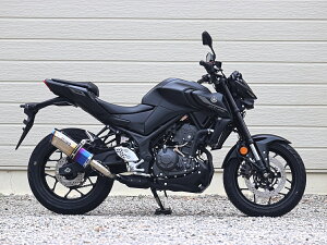 WR'S(ダブルアールズ ) 【4582734413128】 YAMAHA 2025- YZF-R25・MT-25 SS-OVAL 焼き色タイプ スリップオン マフラー JMCA認証品