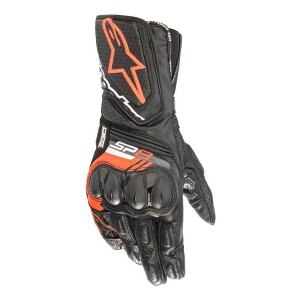 ApCX^[Y y8059175359606z SP-8 V3 LEATHER GLOVE [1030 BLACK RED FLUO] M 3558321