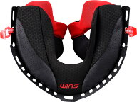 WINS(ウインズジャパン) 【4560385773723】 A-FORCE RS 12K 一体型チークパッド　赤　10mm　XXL/Rシェル…