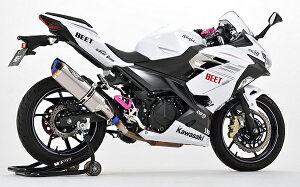 BEET(ビート) 【4582346469667】 ナサートEvo TYPEIIスリップオン TI/BL Ninja400 18-23