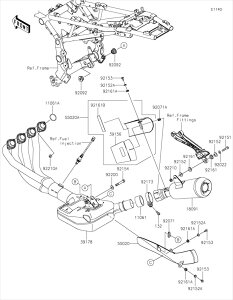 Kawasaki JTL i 18091-1132 {fBRv(}t)