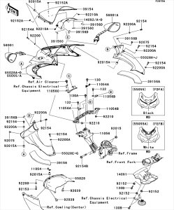 Kawasaki �J���T�L �������i 39156-0777 �p�b�h�A�C���i�@�J�E�����O�ALH