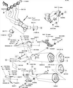 Kawasaki �J���T�L �������i 39156-0822 �p�c�h�ARH �K�[�h