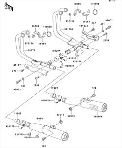Kawasaki JTL i 92037-1270 NvA}t
