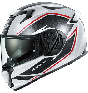 OGK KABUTO �I�[�W�[�P�[�J�u�g �y4966094643591�z KAMUI 5 TORZA �z���C�g�u���b�N���b�h XL�T�C�Y 61-62 �J���C�E5 �g���U �o�C�N�p �w�����b�g