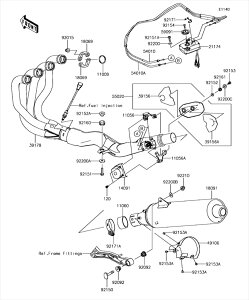 Kawasaki �J���T�L �������i 39156-0579 �p�b�h�A�q�[�g �K�[�h�ARR