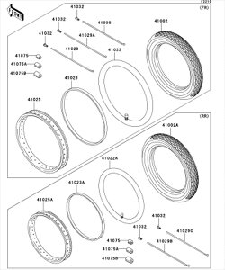 Kawasaki JTL i 41002-1914 ^CAFRA90