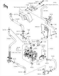 Kawasaki �J���T�L �������i 49033-0014 �m�Y��(�C���W�F�N�V����)�ADCP