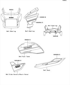 Kawasaki JTL i 56054-1197 }[NA[^ Jo[A40Z
