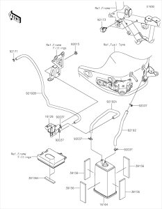 Kawasaki �J���T�L �������i 92192-1800 �`���[�u�APCV�[�L���j�X�^