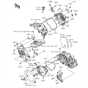 Kawasaki �J���T�L �������i 39156-0917 �p�b�h�A����