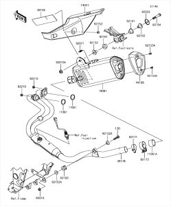 Kawasaki �J���T�L �������i 39156-0928 �p�b�h