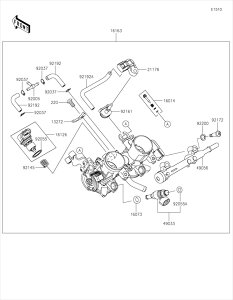 Kawasaki �J���T�L �������i 49056-0050 �p�C�v(�C���W�F�N�V����)