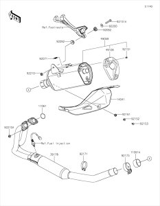 Kawasaki JTL i 49106-0827 Jo[(}t)AGh