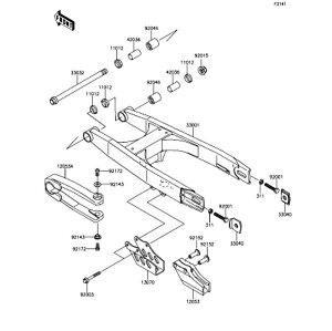 Kawasaki �J���T�L �������i 13070-1347 �K�C�h�A�`�F�[��