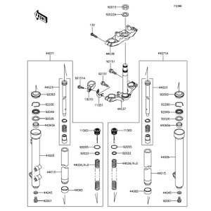 Kawasaki �J���T�L �������i 13070-1349 �K�C�h