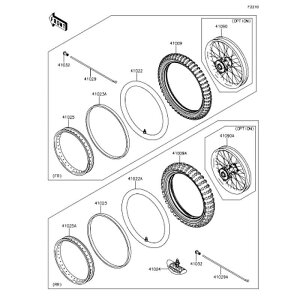Kawasaki JTL i 41022-1115 `[u(^C)ARR