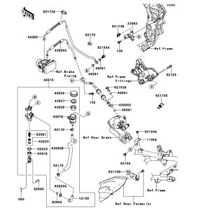 Kawasaki JTL i 43095-0698 z[X(u[L)AHU[Lp