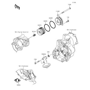 Kawasaki �J���T�L �������i 52010-1053 �G�������g(�I�C���t�B���^)